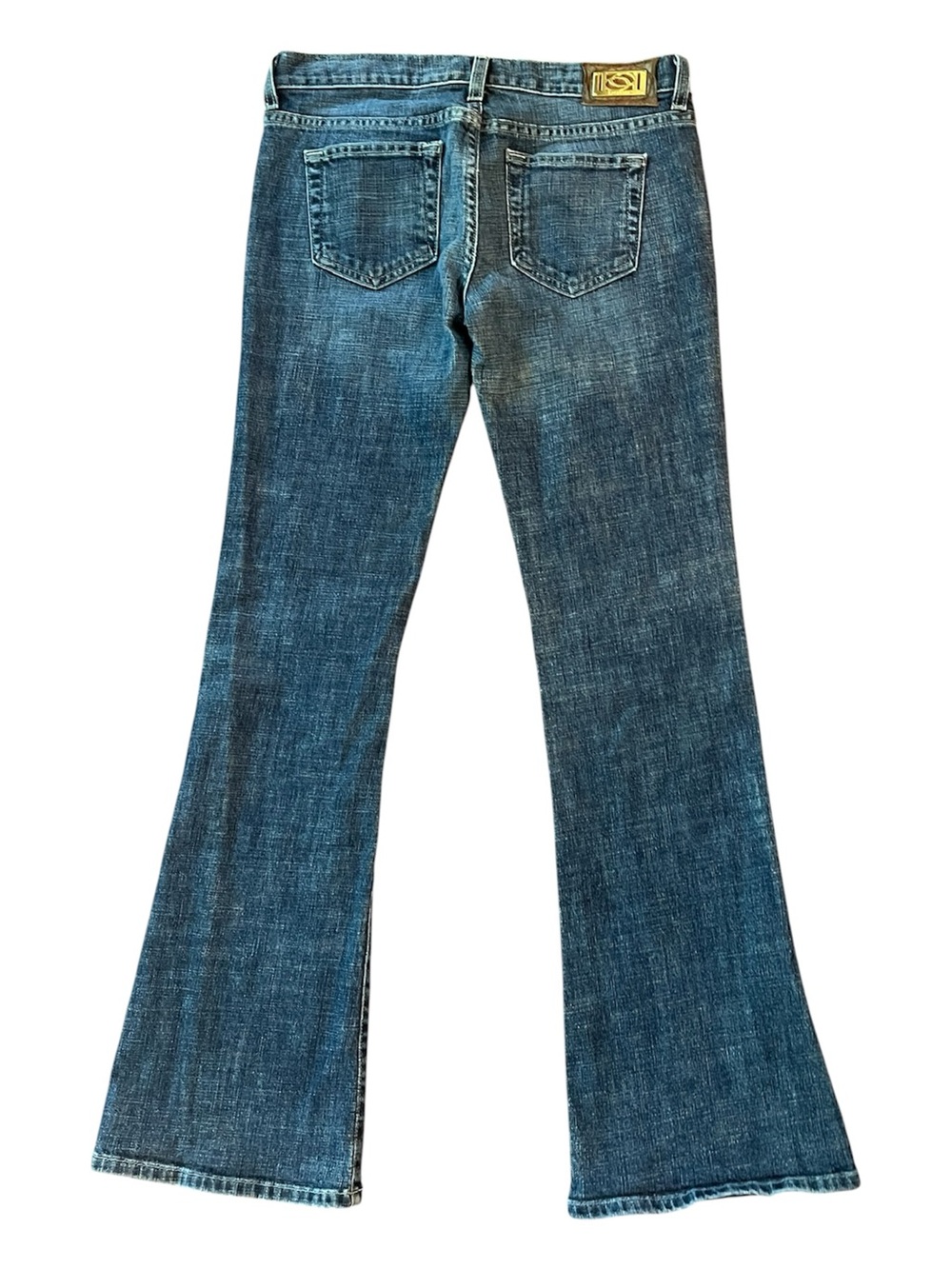 bebe Y2K Low Rise Bootcut Dark Wash Jeans size 29 - Picture 3 of 6